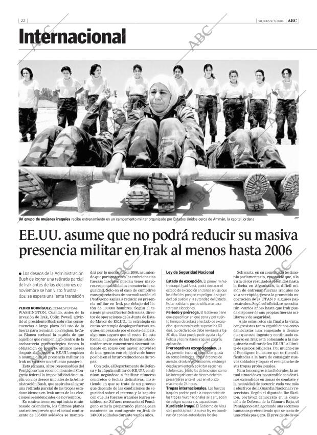 ABC SEVILLA 09-07-2004 página 22