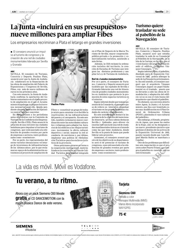 ABC SEVILLA 09-07-2004 página 29