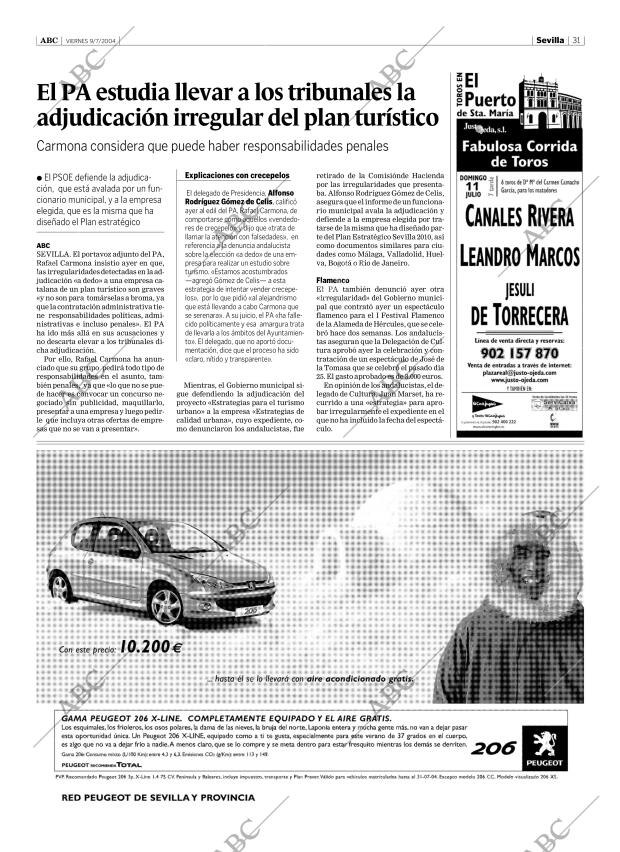 ABC SEVILLA 09-07-2004 página 31