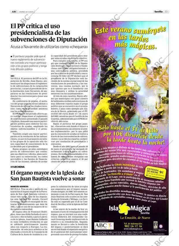 ABC SEVILLA 09-07-2004 página 33