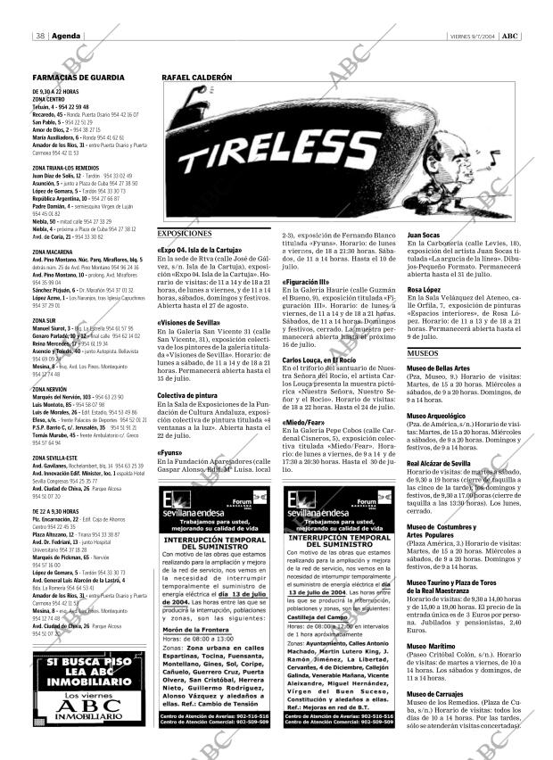 ABC SEVILLA 09-07-2004 página 38