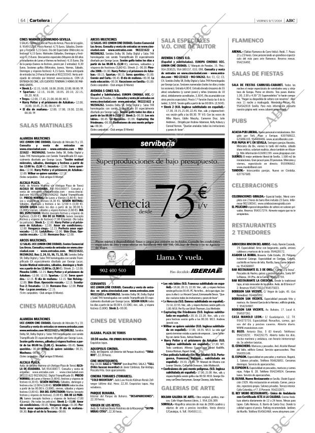 ABC SEVILLA 09-07-2004 página 64