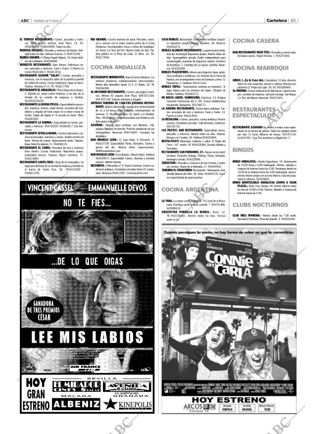 ABC SEVILLA 09-07-2004 página 65