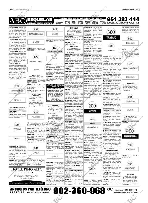 ABC SEVILLA 09-07-2004 página 69