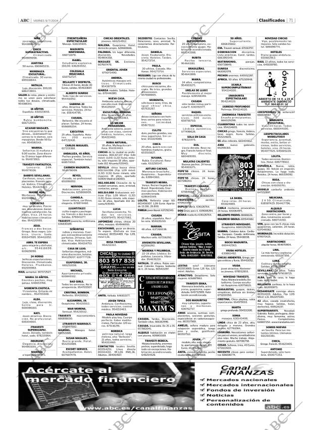 ABC SEVILLA 09-07-2004 página 71