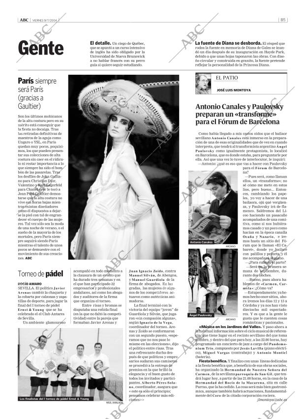 ABC SEVILLA 09-07-2004 página 85