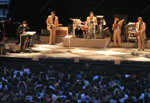 Festival de la guitarra. En la imagen, actuación de Bob Dylan