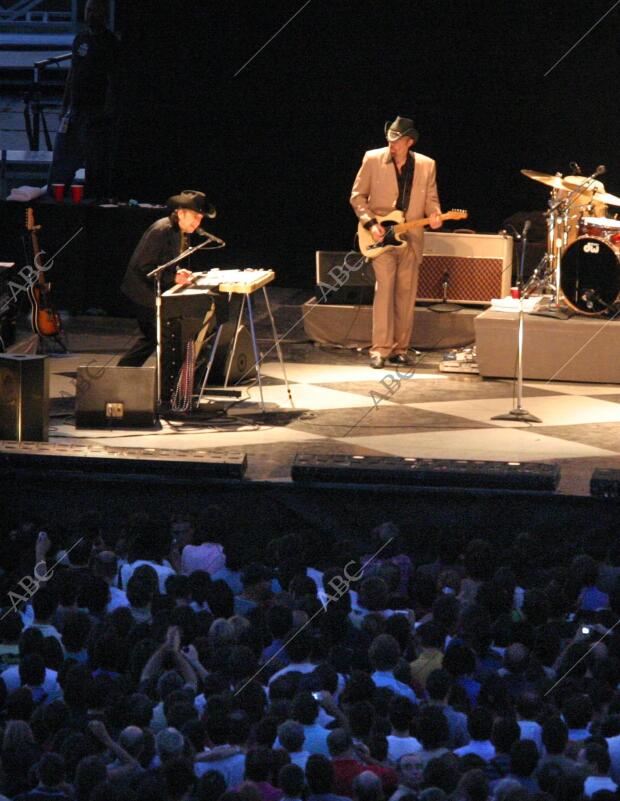 Festival de la guitarra. En la imagen, actuación de Bob Dylan