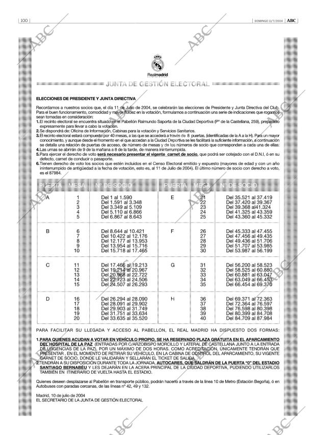 ABC MADRID 11-07-2004 página 100