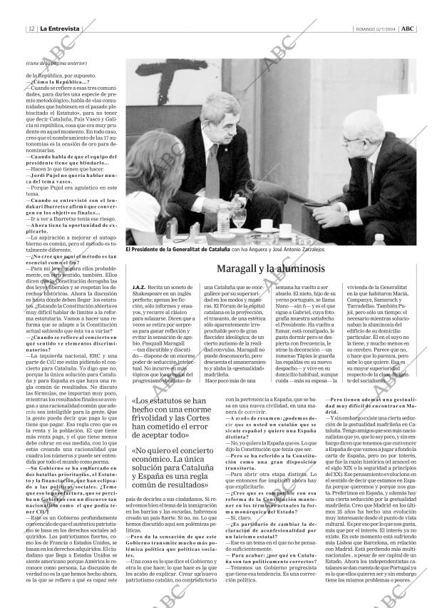 ABC MADRID 11-07-2004 página 12