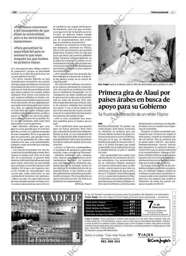 ABC MADRID 11-07-2004 página 35