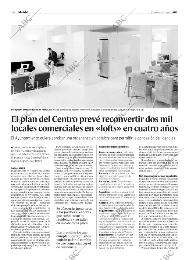 ABC MADRID 11-07-2004 página 44