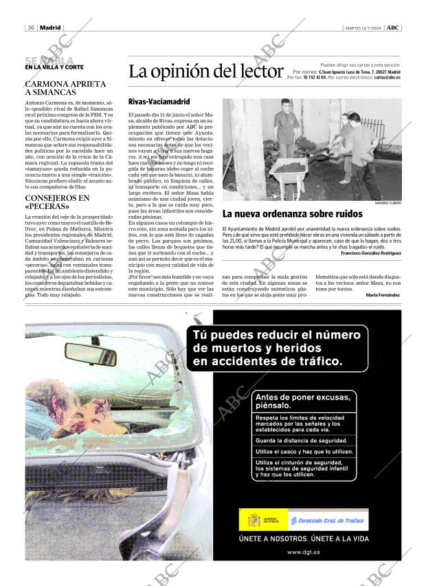 ABC MADRID 13-07-2004 página 36