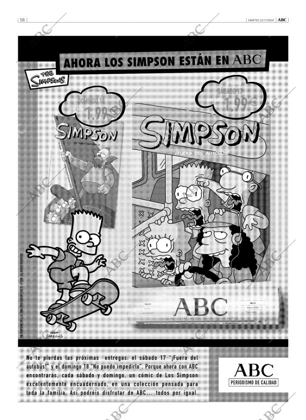 ABC MADRID 13-07-2004 página 58