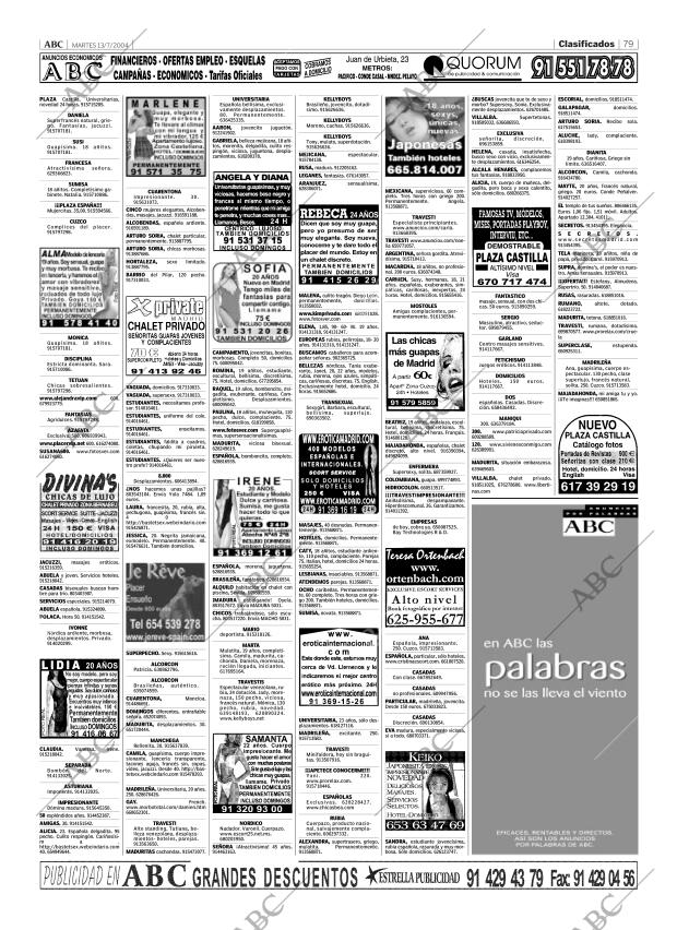 ABC MADRID 13-07-2004 página 79