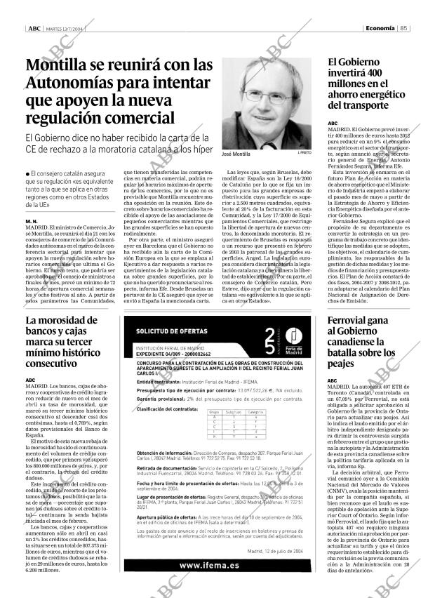 ABC MADRID 13-07-2004 página 85