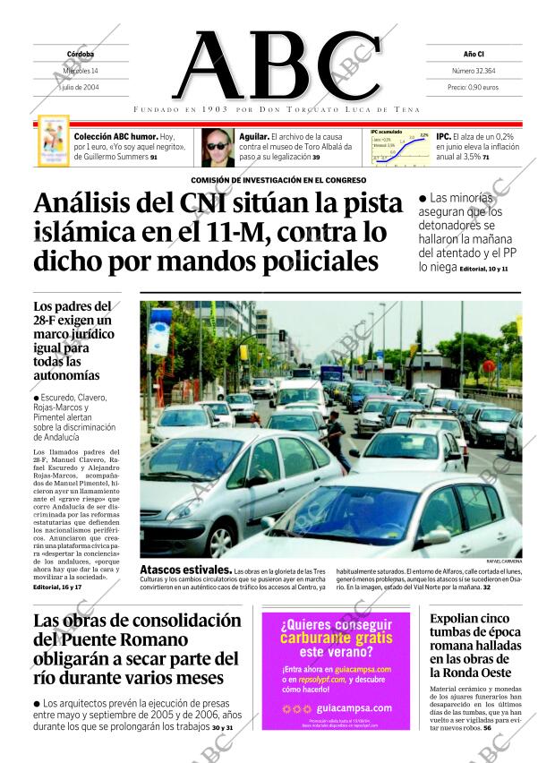 ABC CORDOBA 14-07-2004 página 1