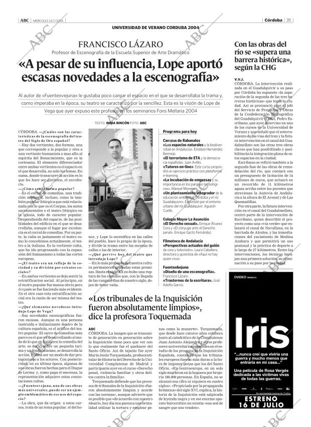 ABC CORDOBA 14-07-2004 página 35