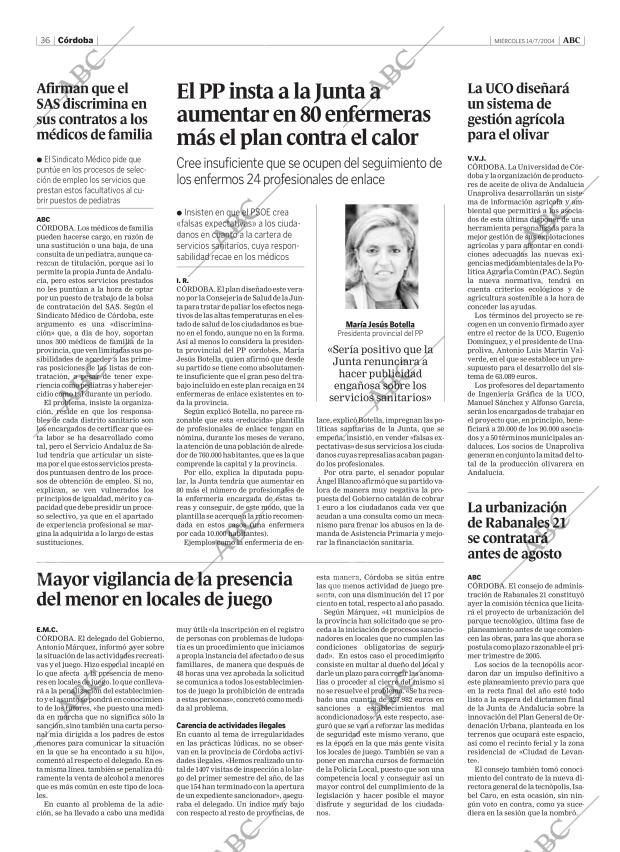 ABC CORDOBA 14-07-2004 página 36