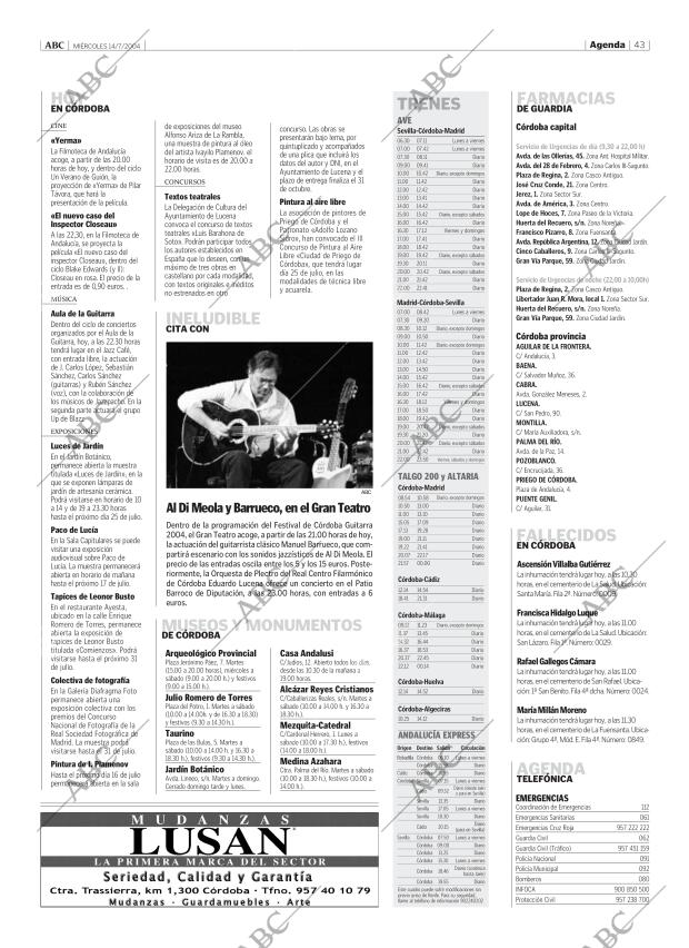 ABC CORDOBA 14-07-2004 página 43