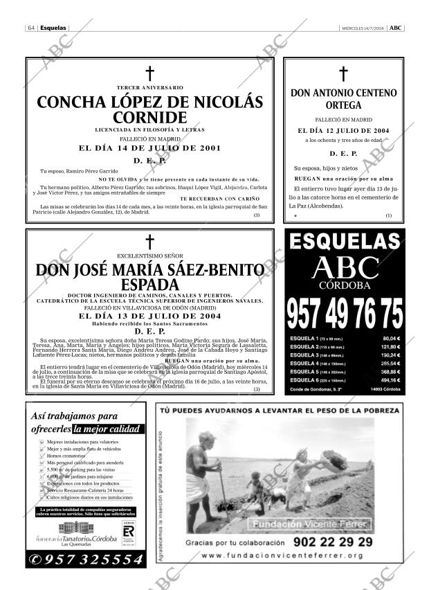 ABC CORDOBA 14-07-2004 página 64