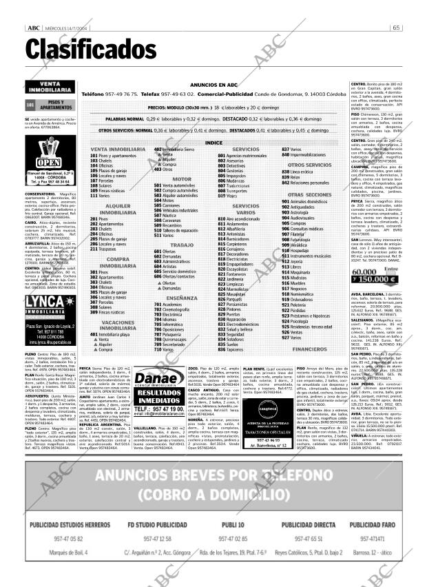 ABC CORDOBA 14-07-2004 página 65