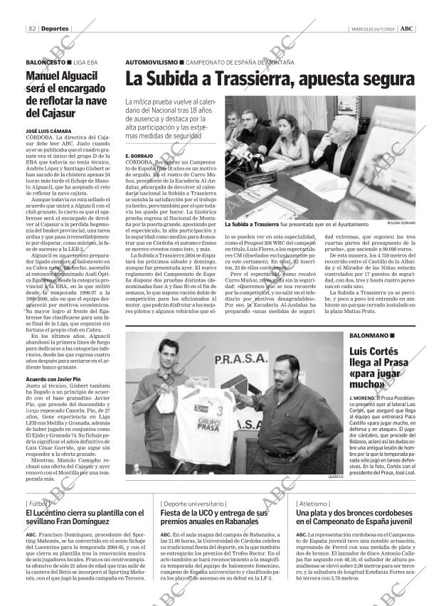 ABC CORDOBA 14-07-2004 página 82