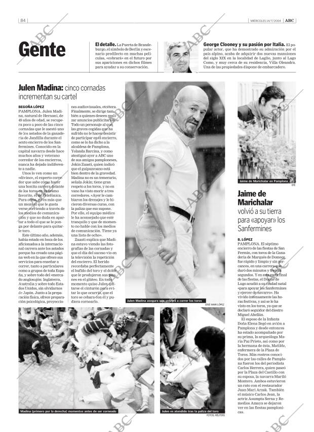 ABC CORDOBA 14-07-2004 página 84