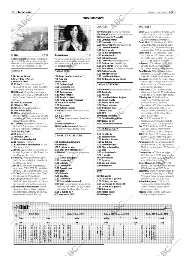 ABC CORDOBA 14-07-2004 página 90