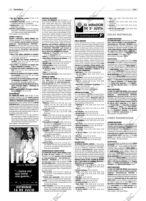 ABC SEVILLA 14-07-2004 página 58