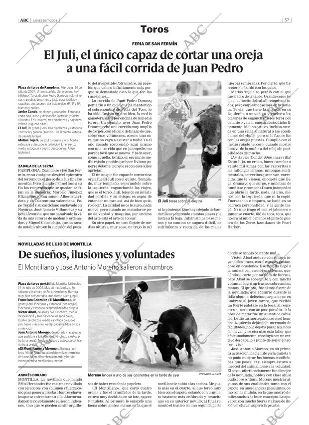 ABC CORDOBA 15-07-2004 página 57