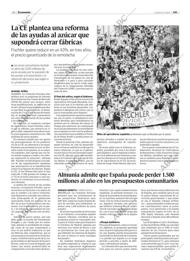 ABC CORDOBA 15-07-2004 página 66