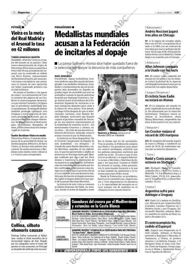 ABC CORDOBA 15-07-2004 página 76