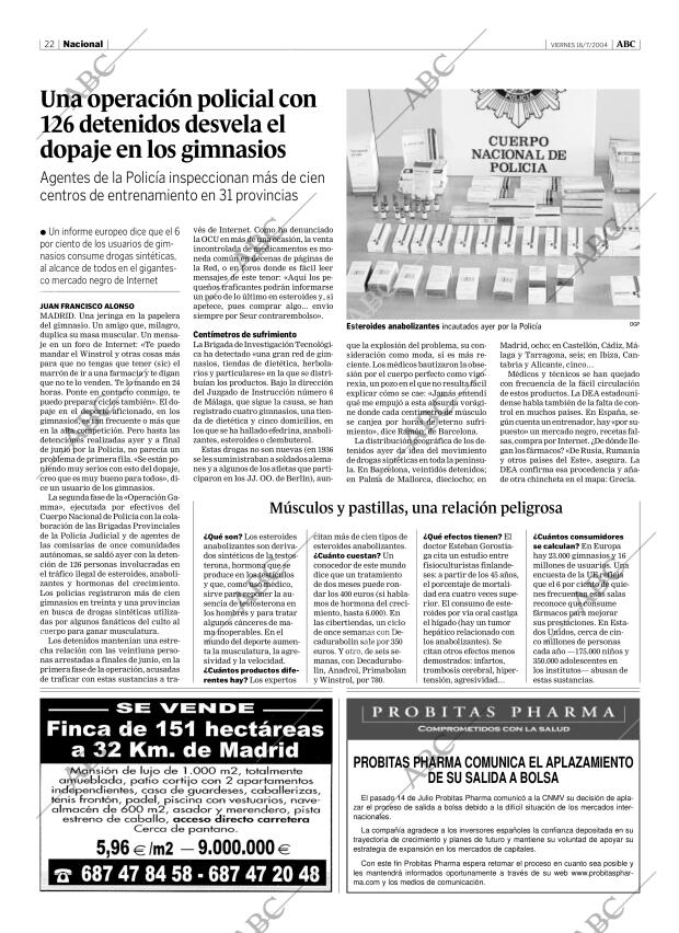 ABC CORDOBA 16-07-2004 página 22