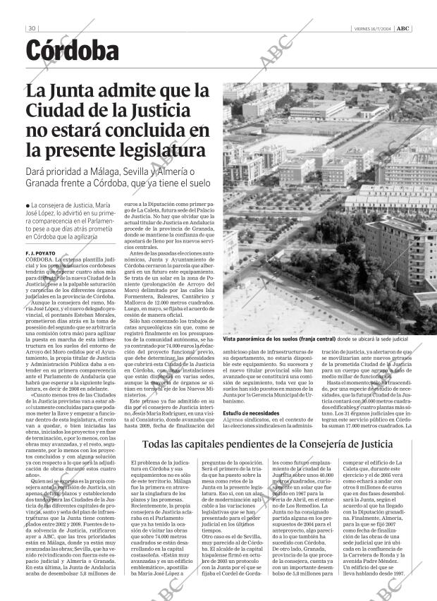 ABC CORDOBA 16-07-2004 página 30