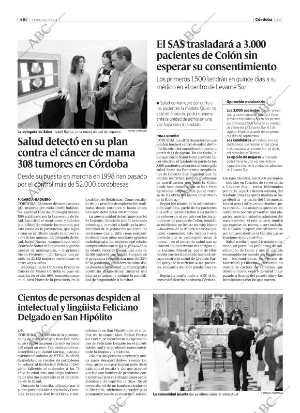 ABC CORDOBA 16-07-2004 página 35