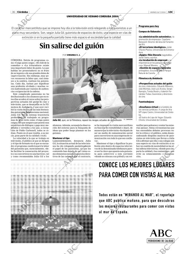 ABC CORDOBA 16-07-2004 página 36
