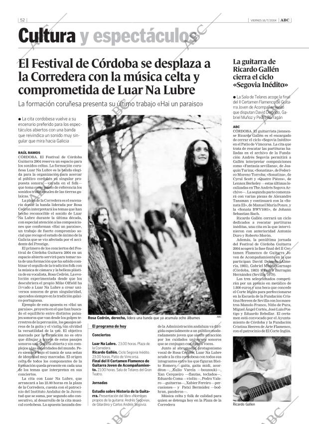 ABC CORDOBA 16-07-2004 página 52