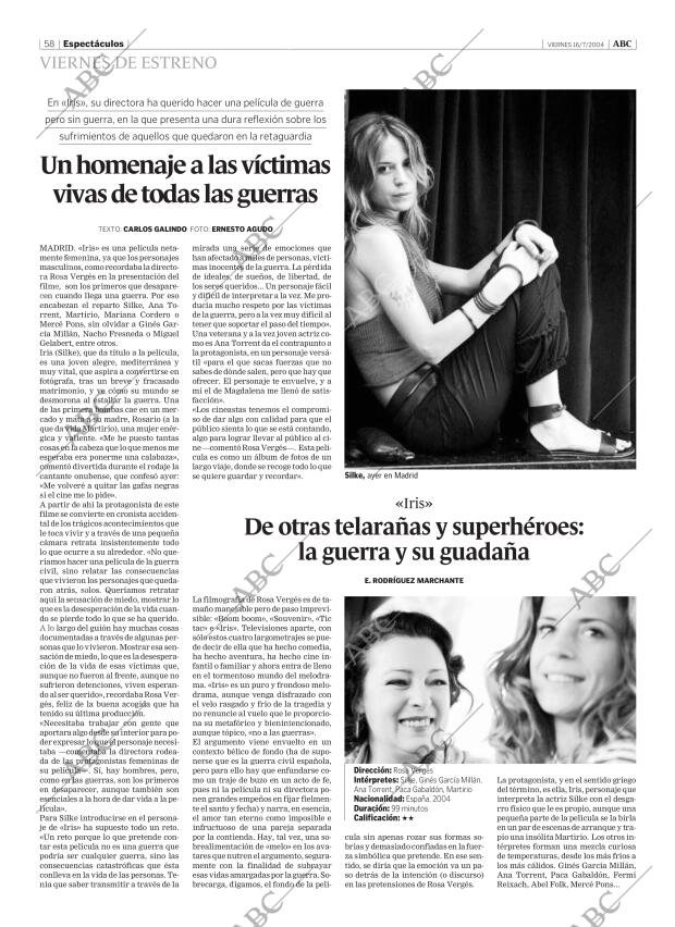 ABC CORDOBA 16-07-2004 página 58