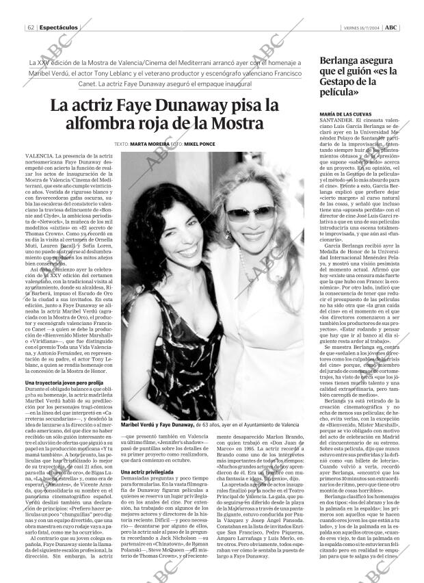 ABC CORDOBA 16-07-2004 página 62