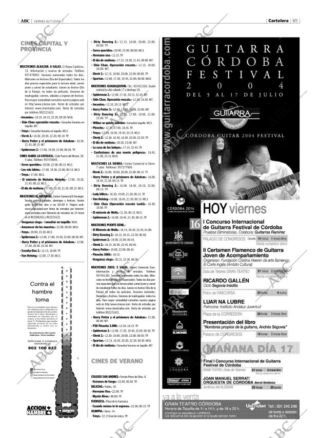 ABC CORDOBA 16-07-2004 página 65