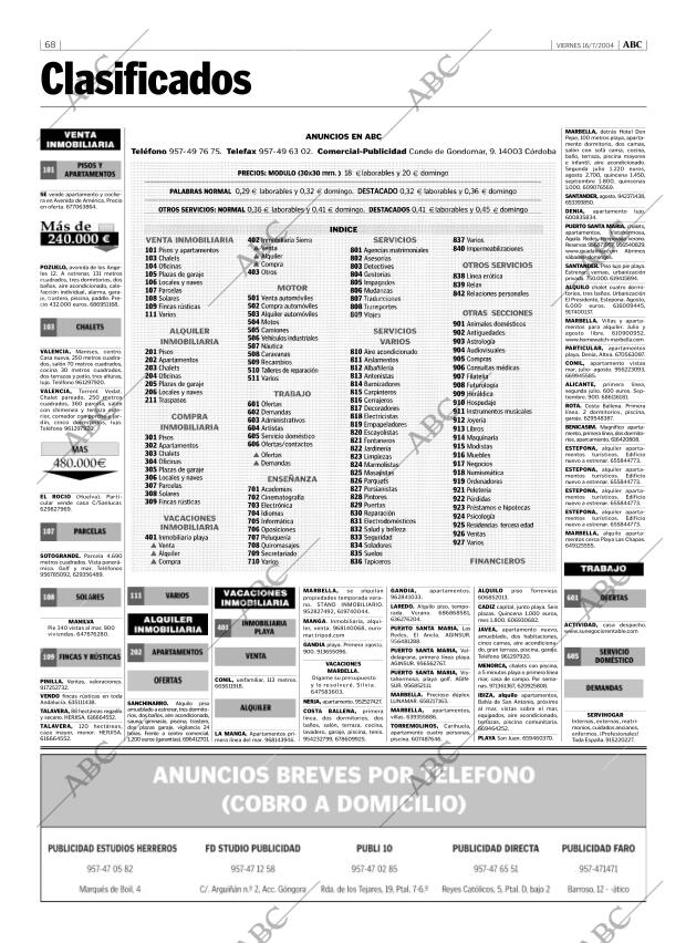 ABC CORDOBA 16-07-2004 página 68