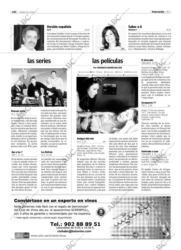 ABC CORDOBA 16-07-2004 página 93