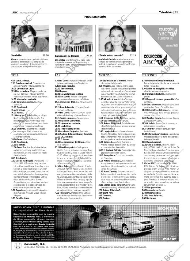 ABC CORDOBA 16-07-2004 página 95