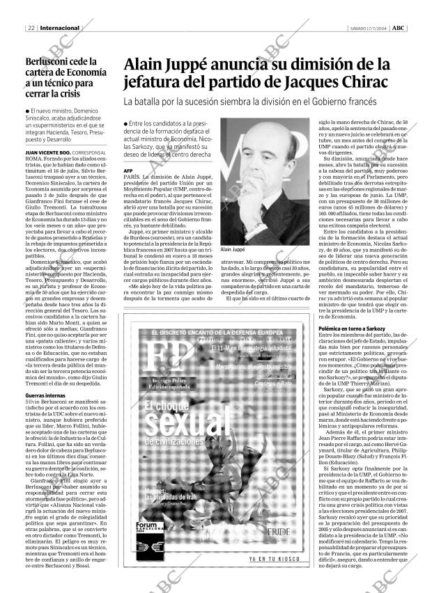ABC CORDOBA 17-07-2004 página 22