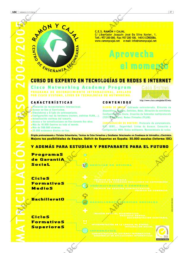ABC CORDOBA 17-07-2004 página 37