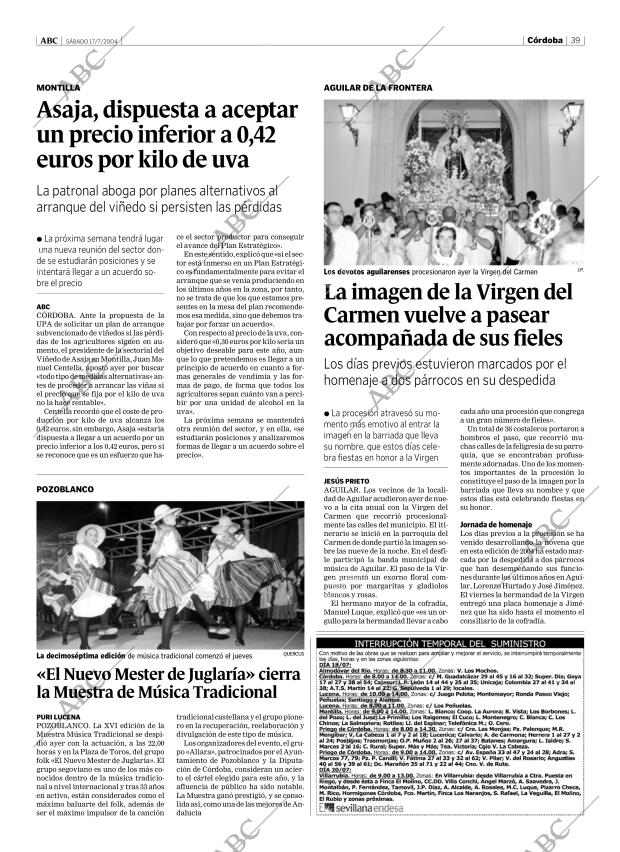 ABC CORDOBA 17-07-2004 página 39