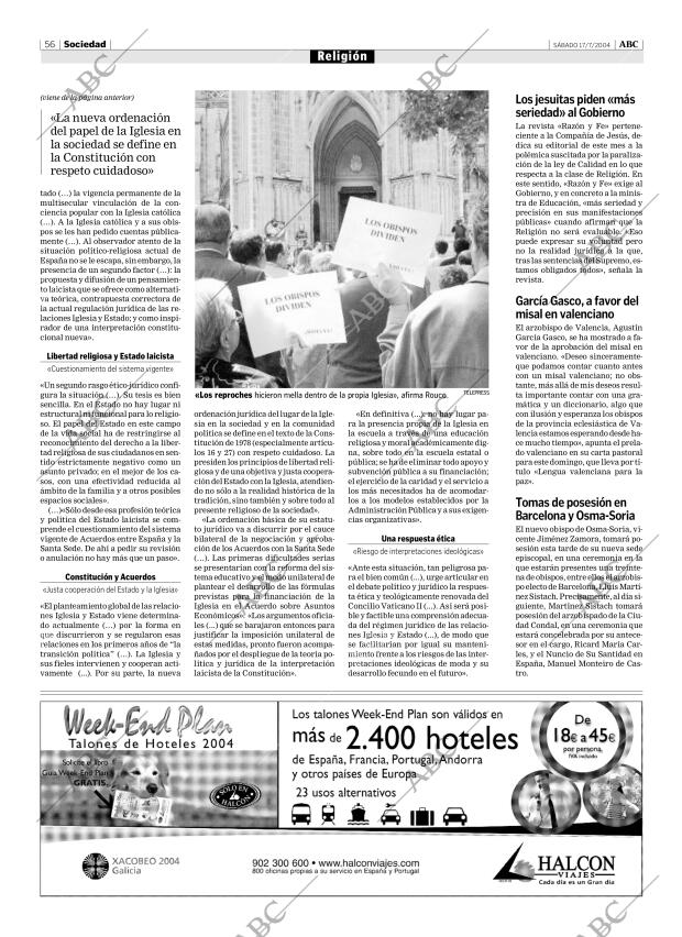 ABC CORDOBA 17-07-2004 página 56