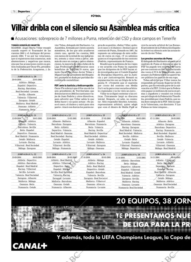 ABC CORDOBA 17-07-2004 página 78