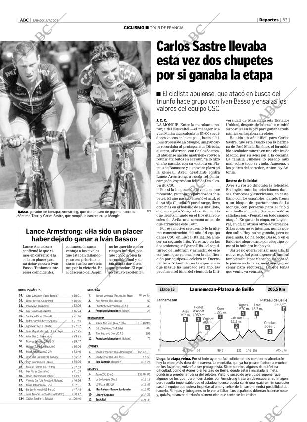 ABC CORDOBA 17-07-2004 página 83